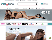 Tablet Screenshot of missfrance.com.br